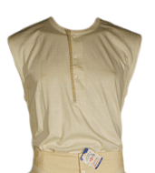 button front undershirt