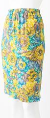 Sixties Flower Print Skirt