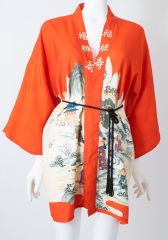 1960s 7 Lucky Gods Kimono Jacket