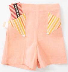 1950s Pink Denim Shorts