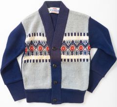 Vintage Kids Cardigan Sweater