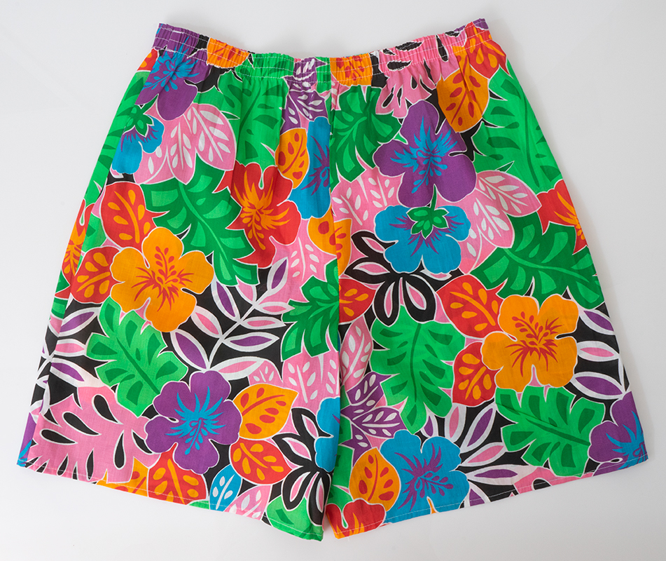 Wild 80s Tropical Print Shorts: Ballyhoovintage.com