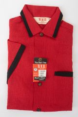 Red and Black 50s Vintage Shirt