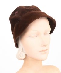Velvet 1930s Bucket Hat