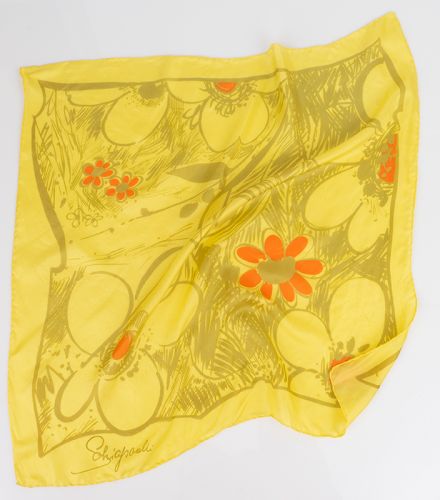 Vintage Schiaparelli retailer silk scarf