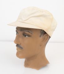 1930s White Work Cap
