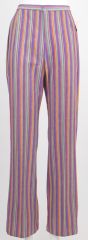 Brushed Cotton Striped Flares