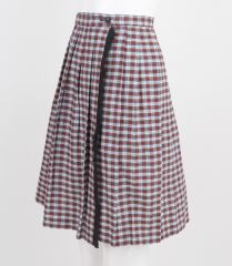 1950s Tartan Cotton Kilt Skirt