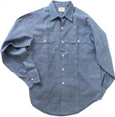 60s Chambray Work Shirt Deadstock!