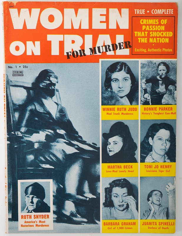 1956 Woman On Trial For Murder Mag Ballyhoovintage Com