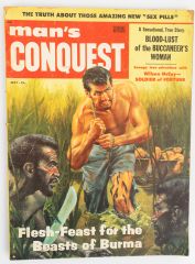 Man's Conquest May 1957 Leeches!!!