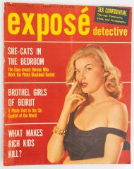 Expose Detective True Crime Magazine June 1957