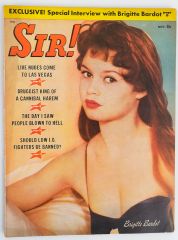Sir! Nov 1958 Brigitte Bardot