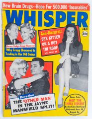 Whisper Jan 1963 Jayne Mansfield, Ann-Margret