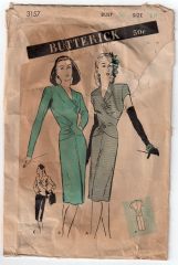 1940s Cocktail Dress Pattern