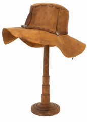 1960s Vagabond Leather Hat