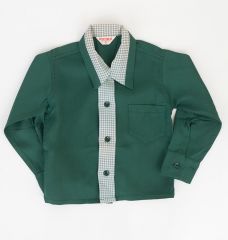 Gabardine 1950s Boy's Shirt