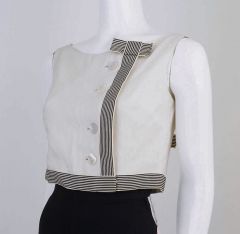 1960s Eloise Curtis Shell Top
