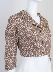 1960s Paisley Bolero Jacket