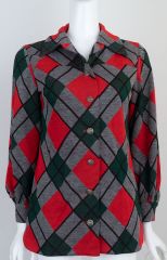 1960s Argyle Jacket