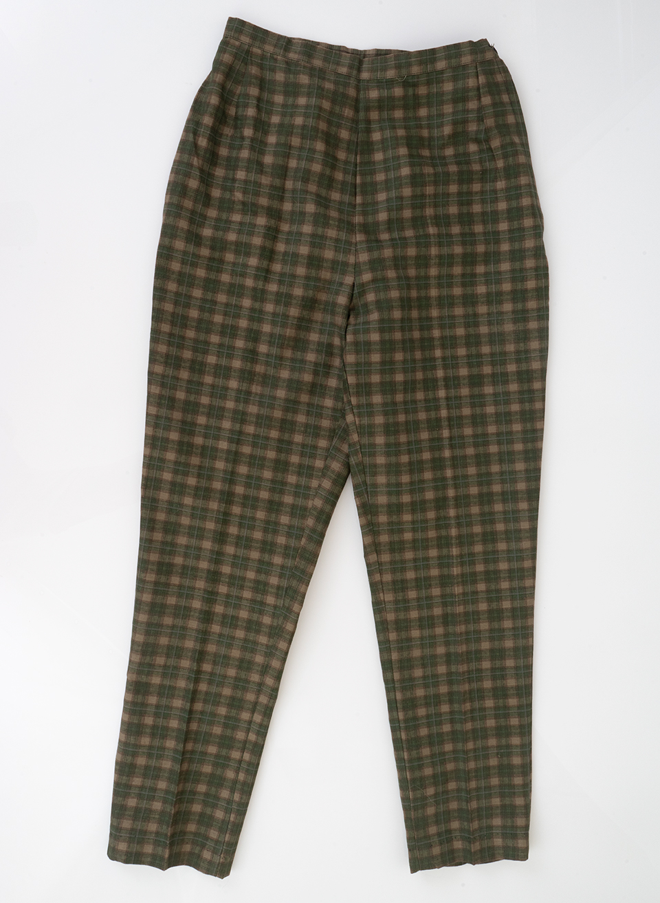 Vintage Plaid Cotton Capris NWT: Ballyhoovintage.com