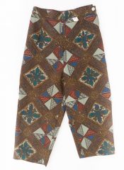 Vintage 50's 60's Beatnik Crop Top Clam Digger Capri Pants Set – Bombshell  Bettys Vintage