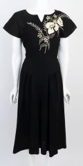 Exquisite 1940s Cocktail Dress