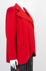 1940s Red Swing Coat