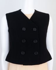 Vintage Norman Norell Wool Vest