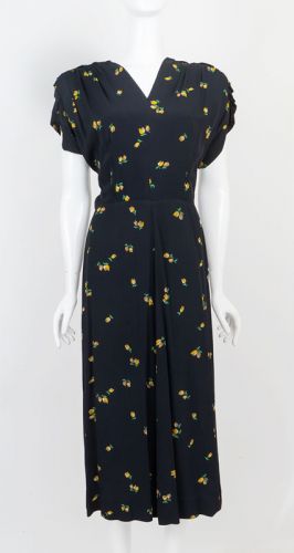 1940s Evening Dress