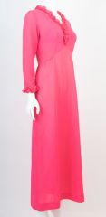 Barbie Pink 1960s Maxi Dress