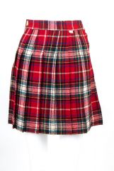 Vintage 30s Wool Plaid Skirt