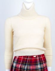 1960s Angora Turtle Neck Pullover Sweater