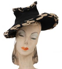 1930s Fascinator Tilt hat