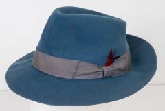 1940s Blue Fedora