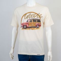 1990s Woodie Print T-Shirt