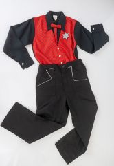 1950s Rayon Kids Marshall Cowboy Outfit