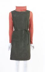 1960s Corduroy Shift Dress