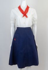 1950s Camp Fire Girls Skirt