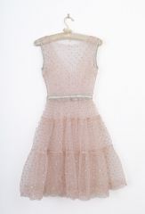 Vintage Pink Sparkling Princess Dress