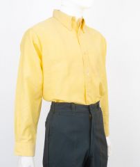 1960s Yellow Oxford Button-Down Shirt
