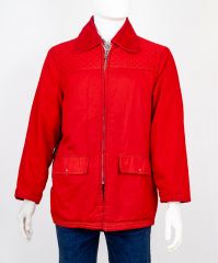 Vintage Red Insulated Hunting Jacket
