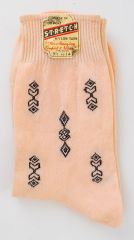 1950s Pink & Black Men's Socks