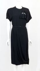 Femme Fatale 1940s Dress