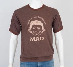 1990s Vintage "What, Me Worry?" Mad Magazine T-Shirt