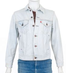 Vintage Bleach Faded Levi's Trucker Jacket