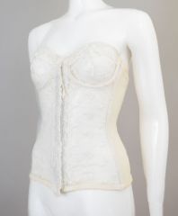 1960s Jezebel Long Line Strapless Bra