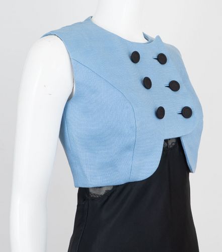 Light blue bolero jacket best sale