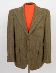 1960s Tweed Half Belt Norfolk Sport Coat