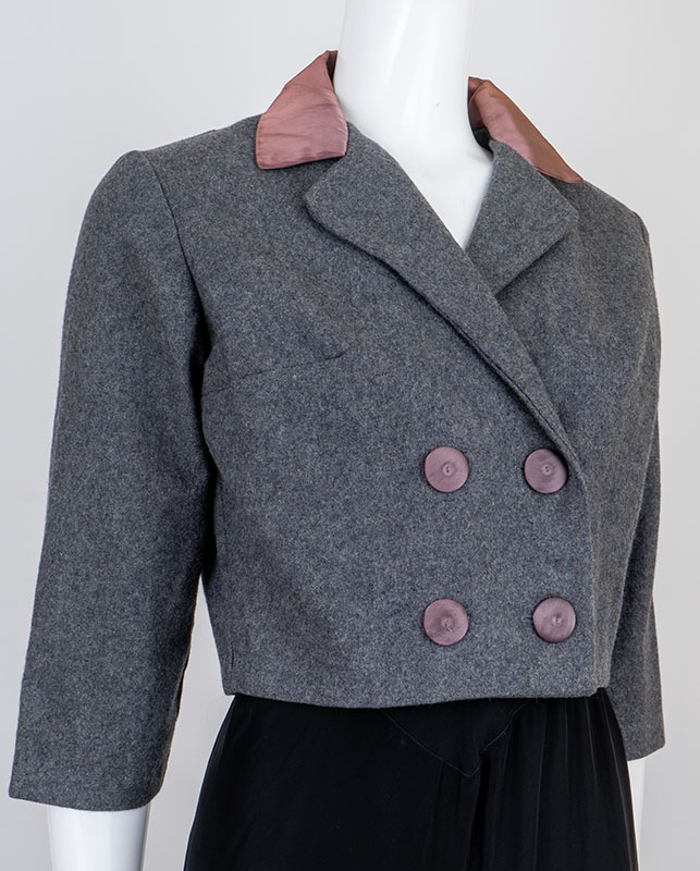 Gray Flannel Vintage Bolero Jacket